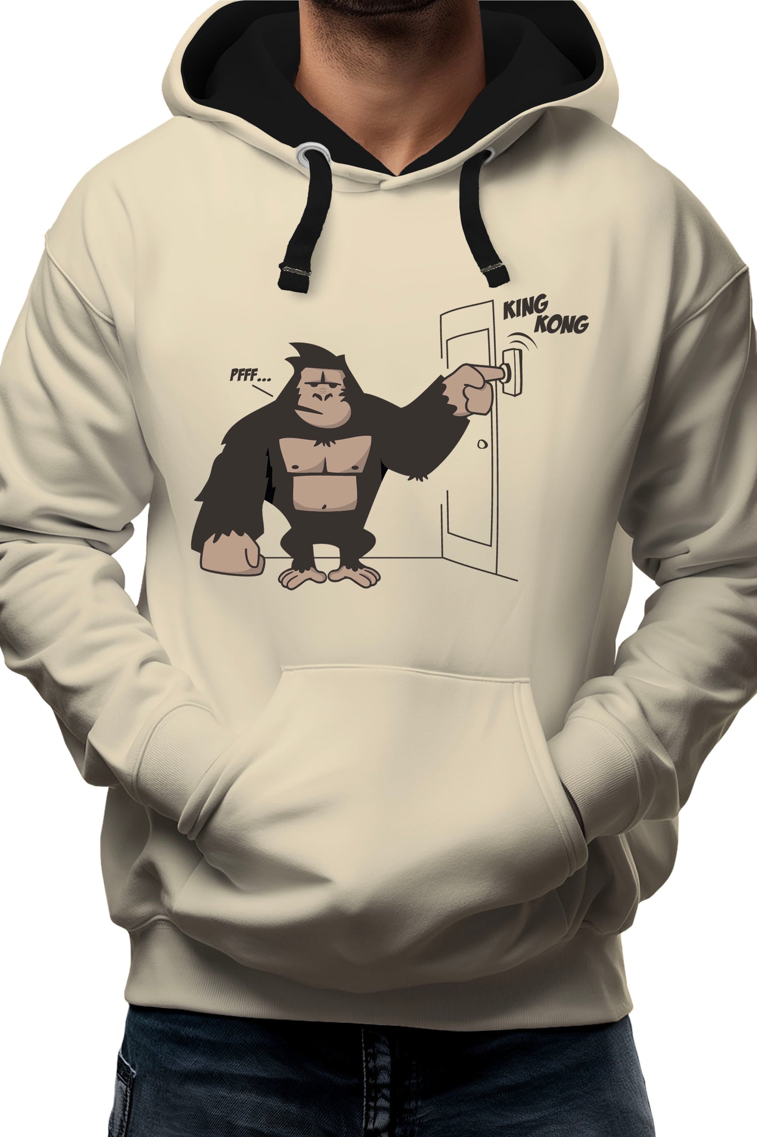 Sweat Adulte King Kong sonnette