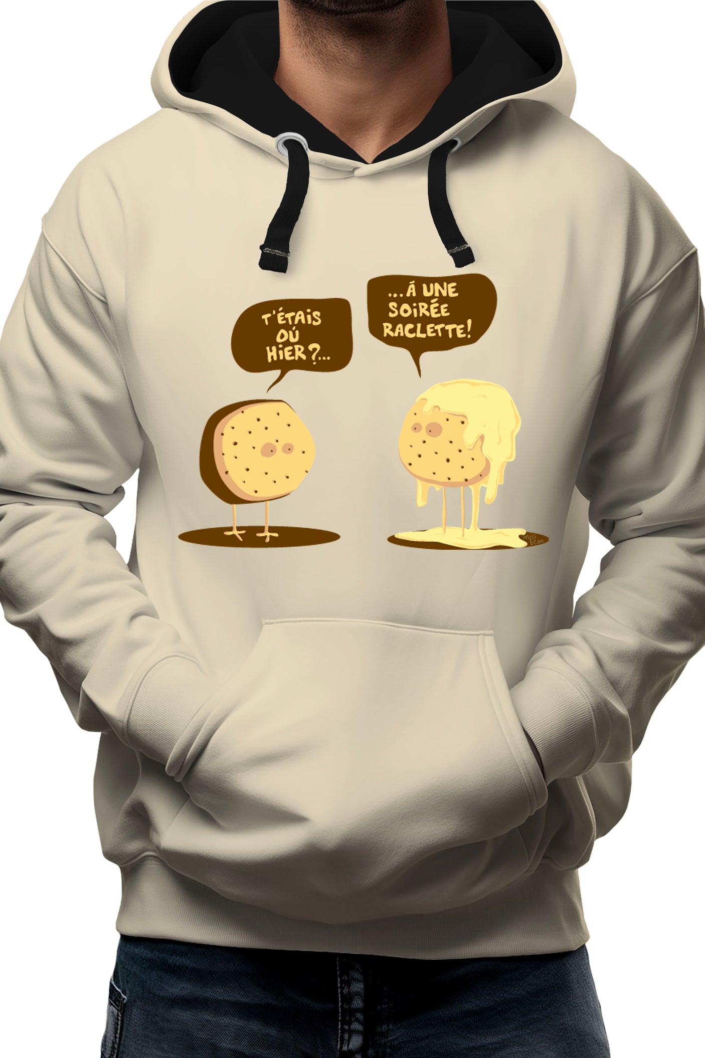 Sweat Adulte Raclette party