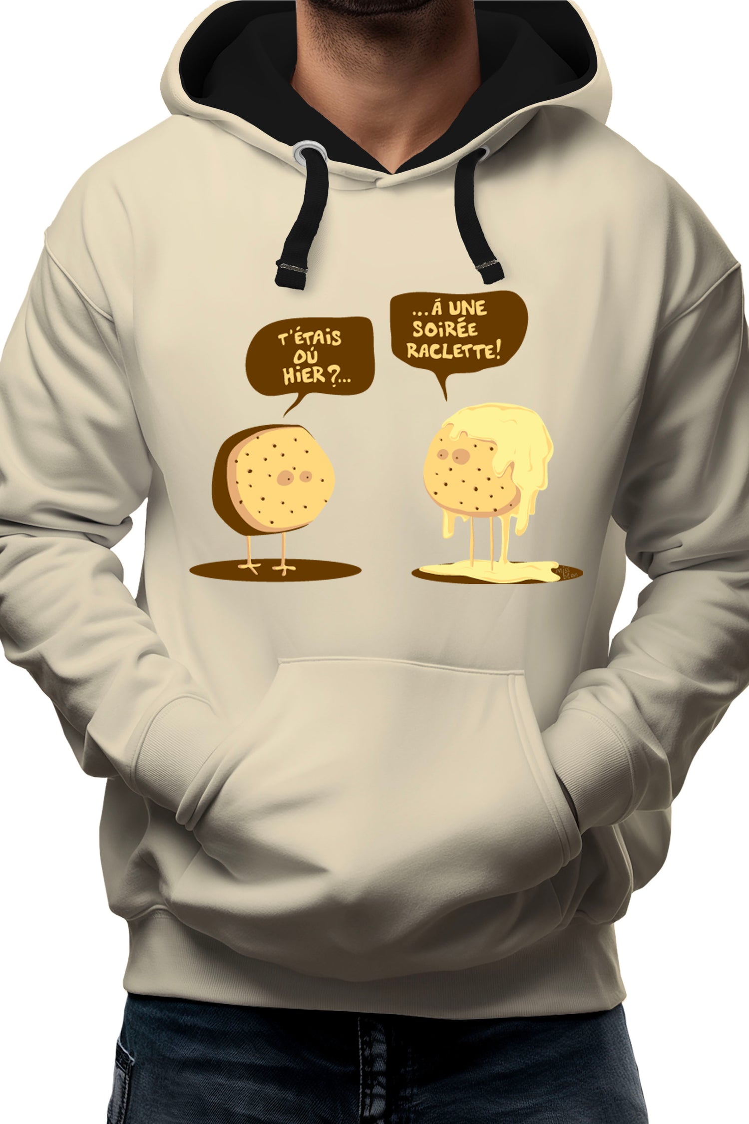 Sweat Adulte Raclette party