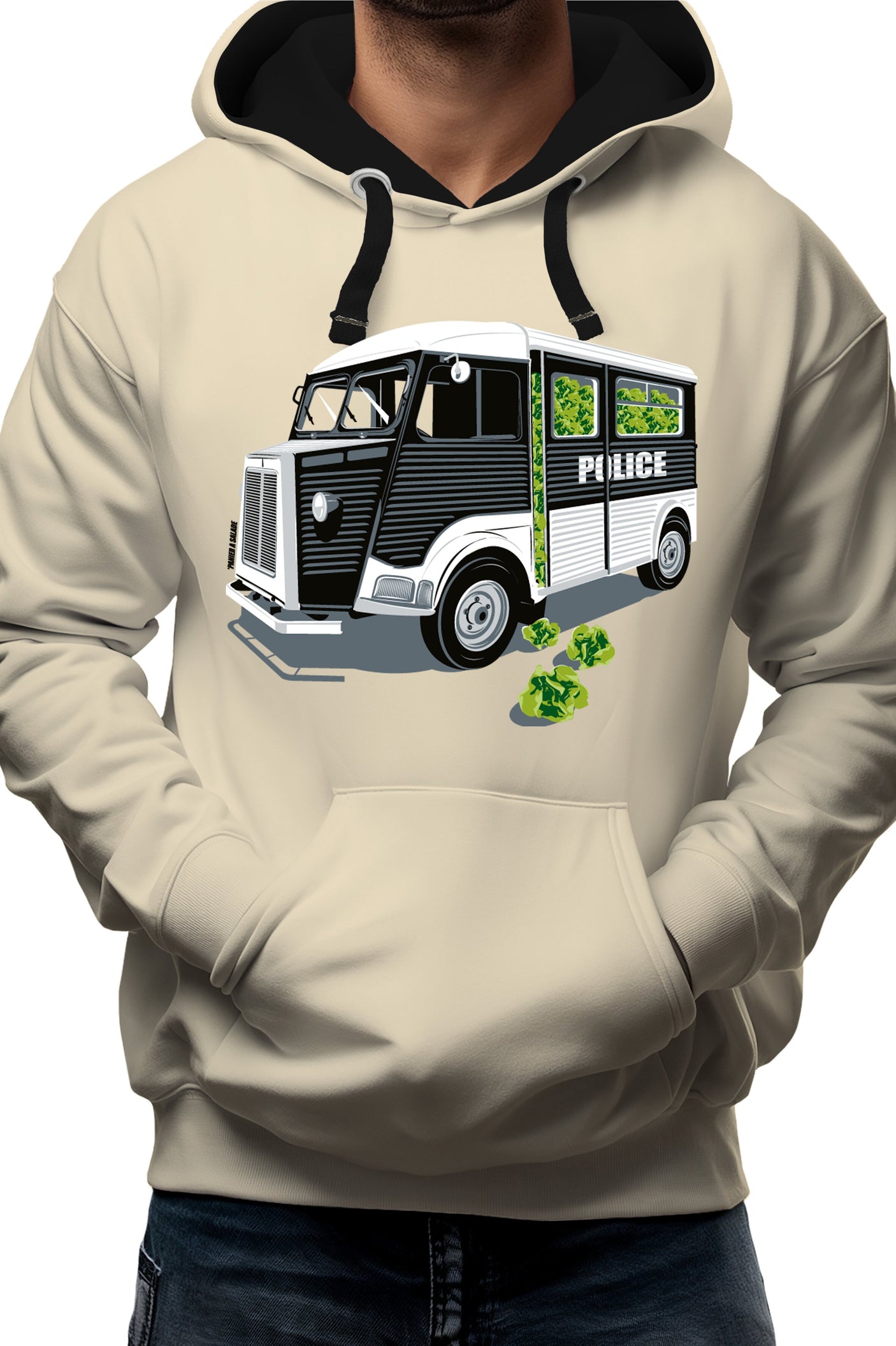 Sweat Adulte Panier A Salade : type H