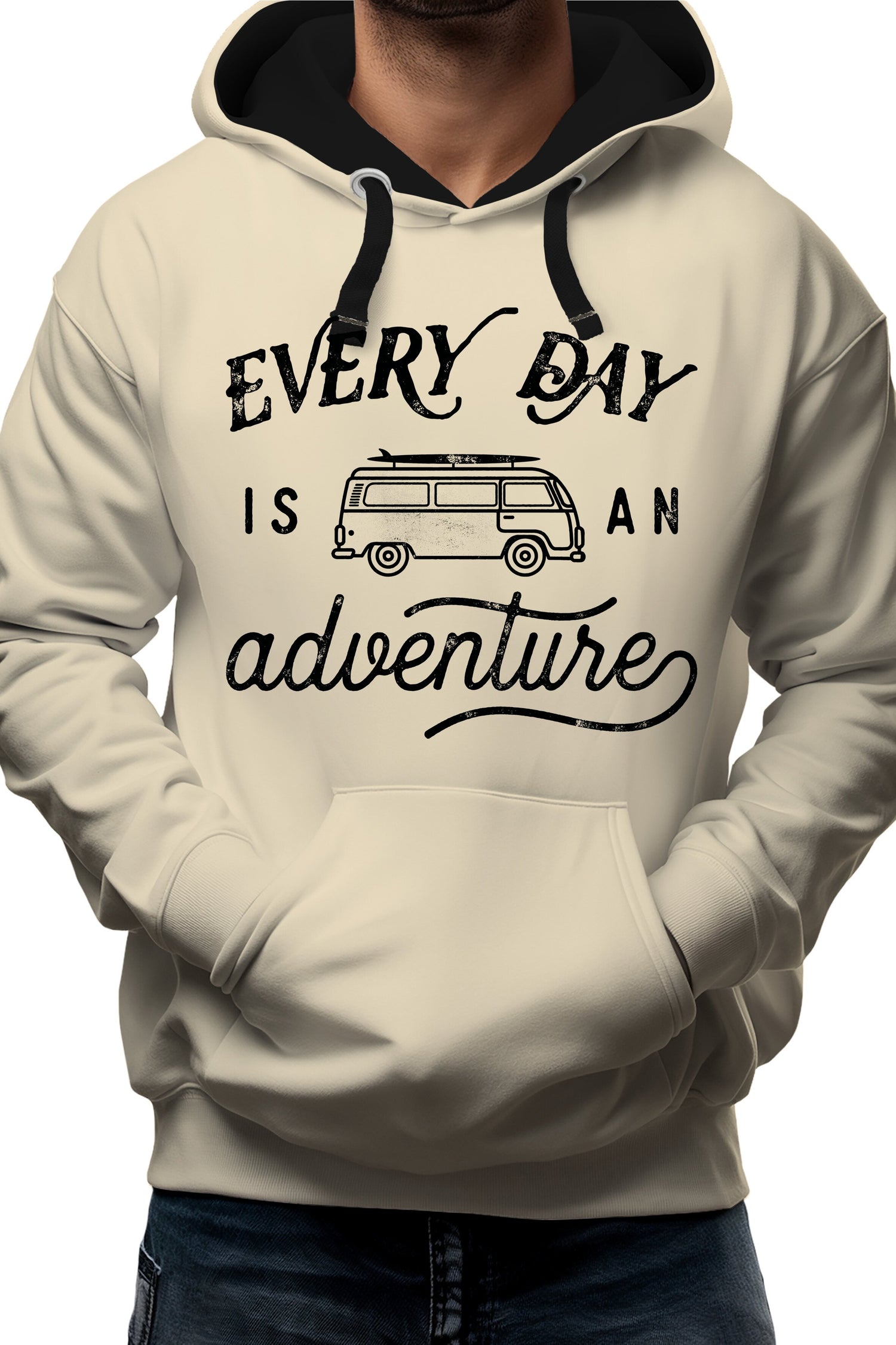 Sweat Adulte Every day in a van is an adventure