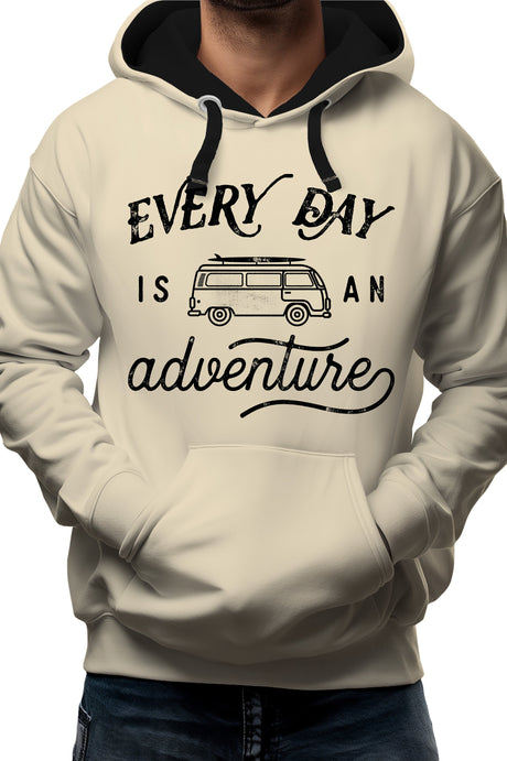 Sweat Adulte Every day in a van is an adventure