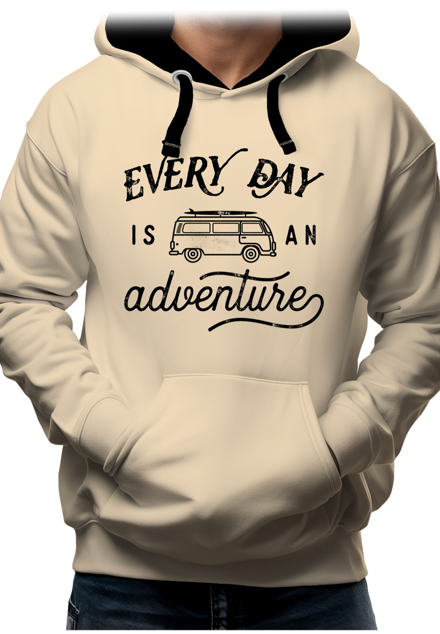 Sweat Adulte Every day in a van is an adventure
