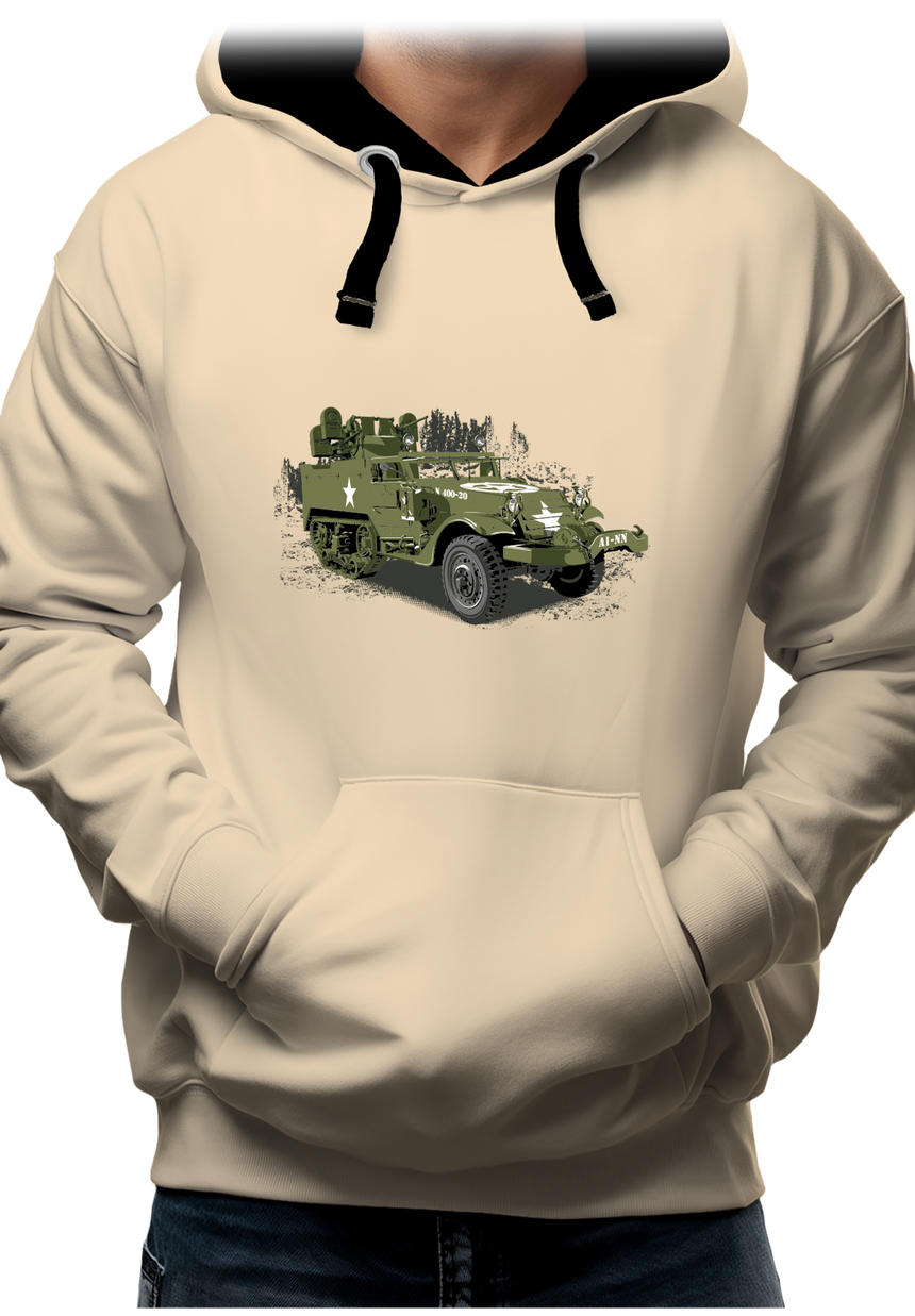 Sweat Adulte Véhicule de militaire