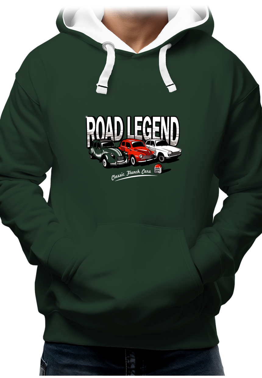 Sweat Adulte Road Legend Renault Peugeot