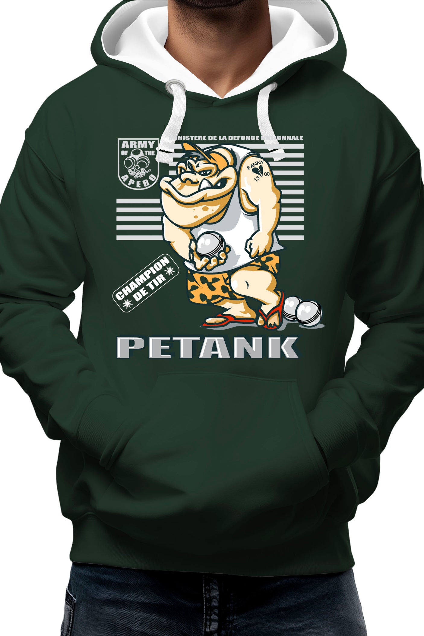 Sweat Adulte Petank pour les costauds
