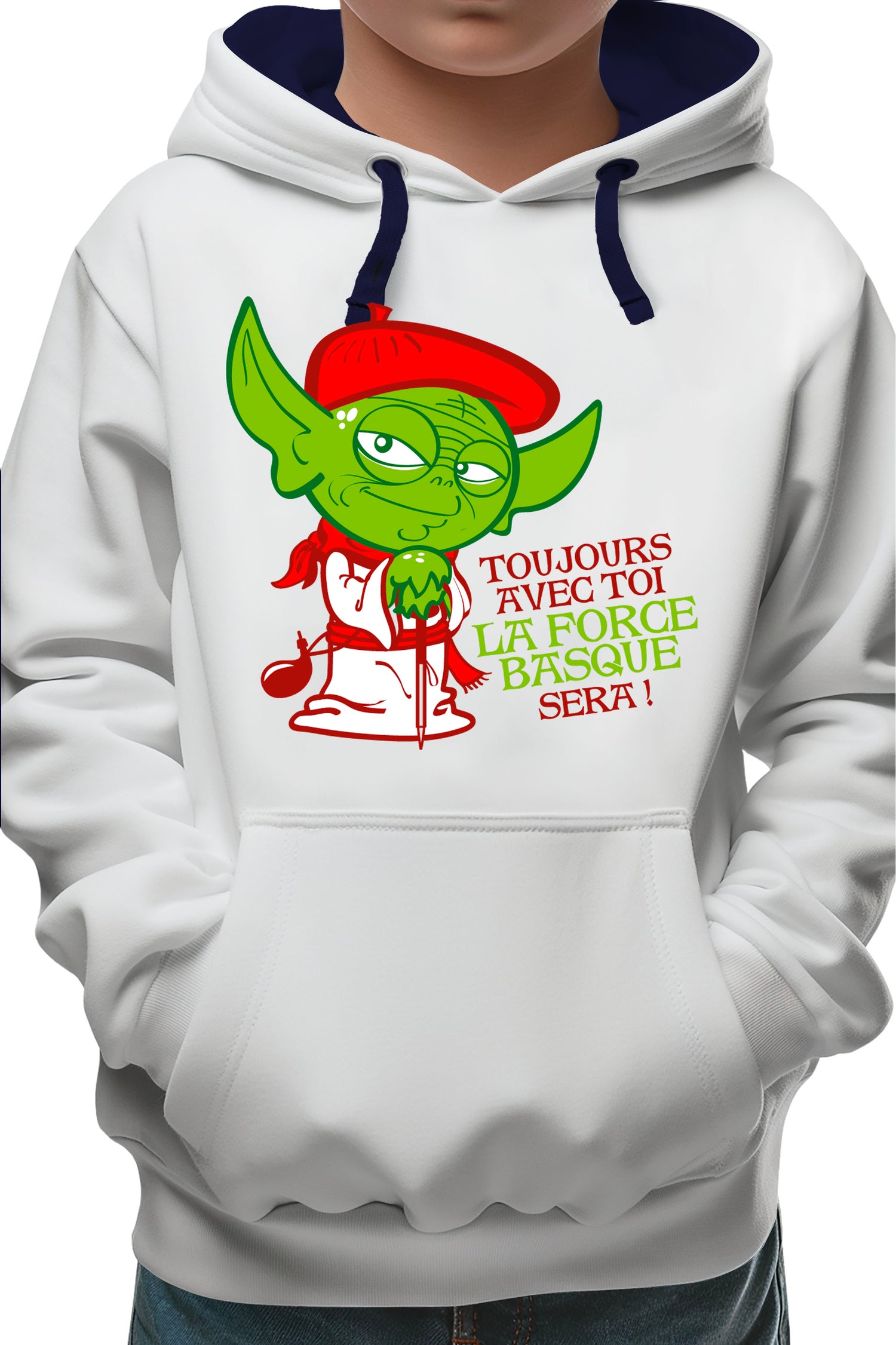 Sweat Enfant La force basque sera avec toi