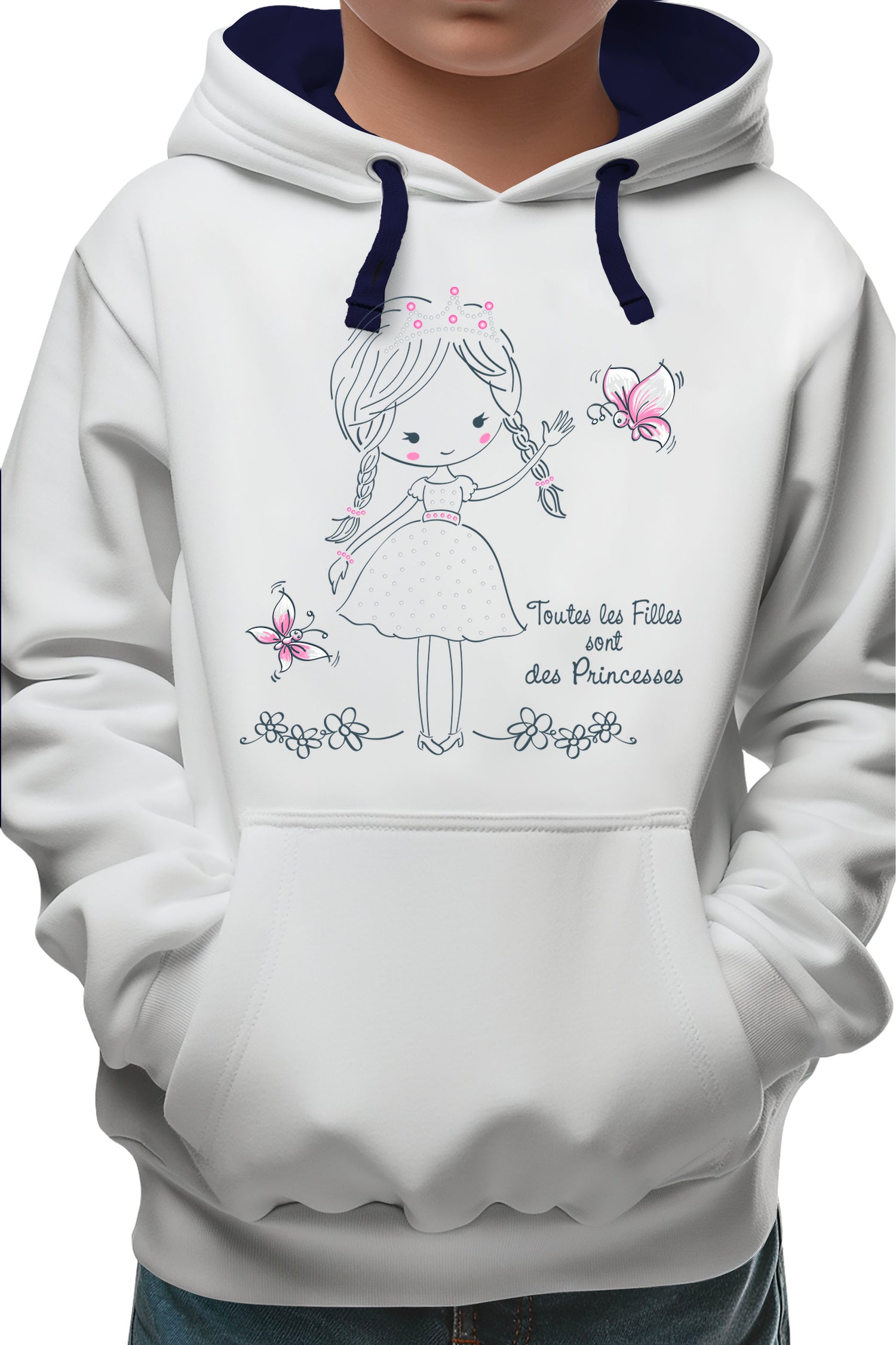 Sweat Enfant Les filles sont des princesses