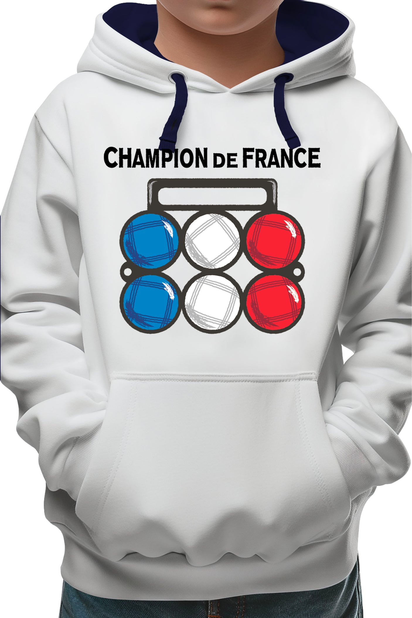 Sweat Enfant Champion de France pétanque