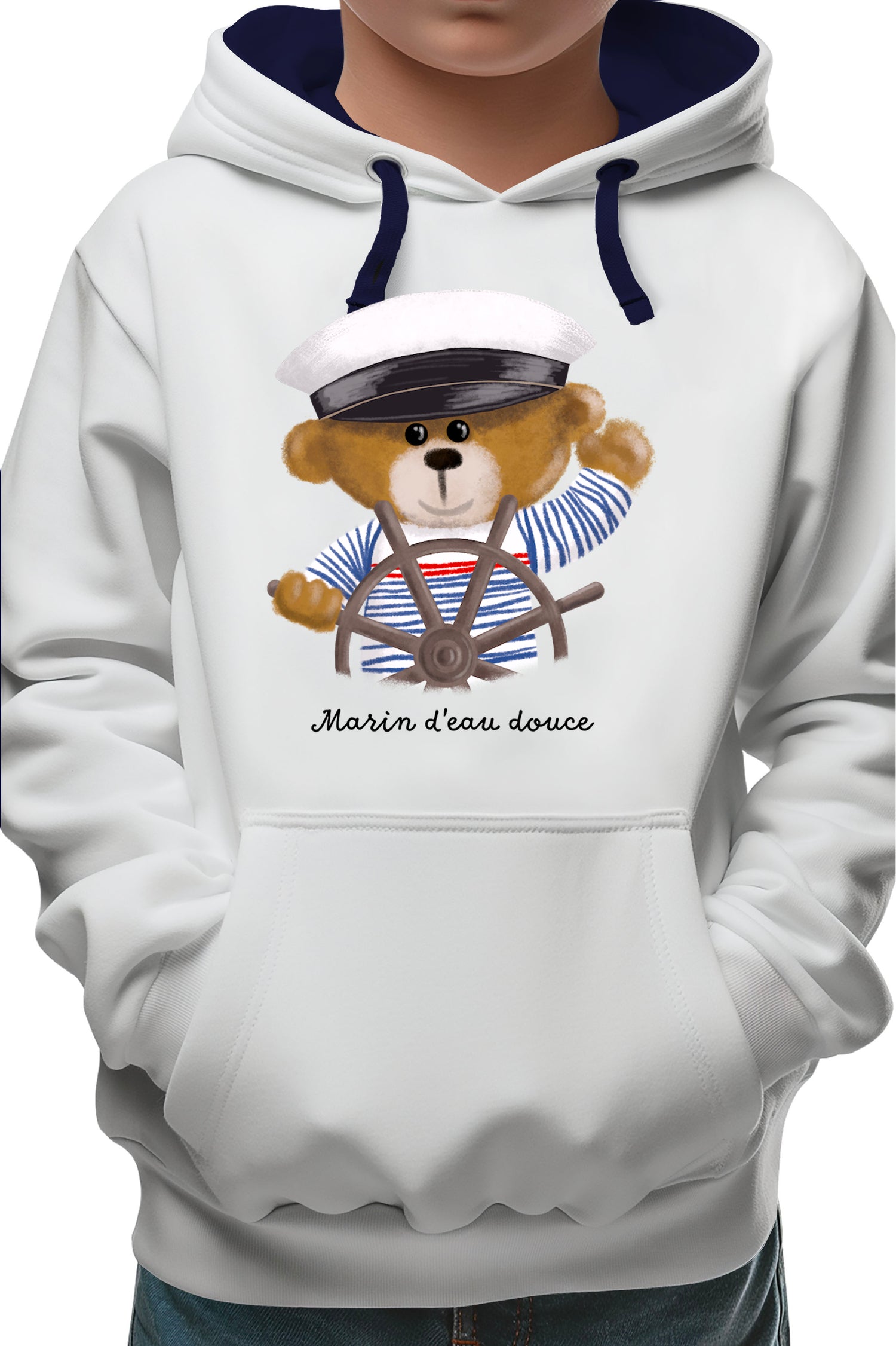 Sweat Enfant Ourson marin d'eau douce