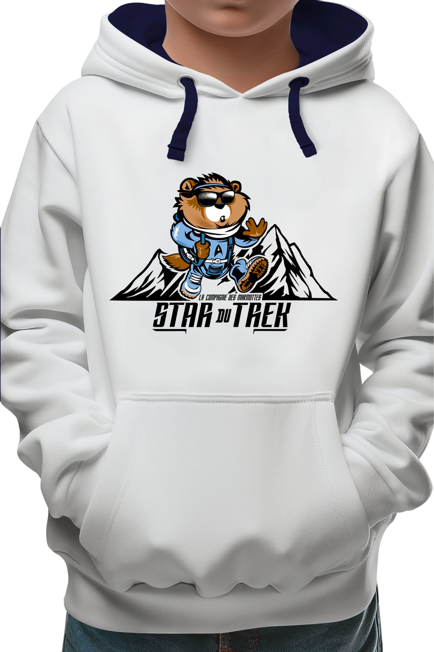 Sweat Enfant La star du trek