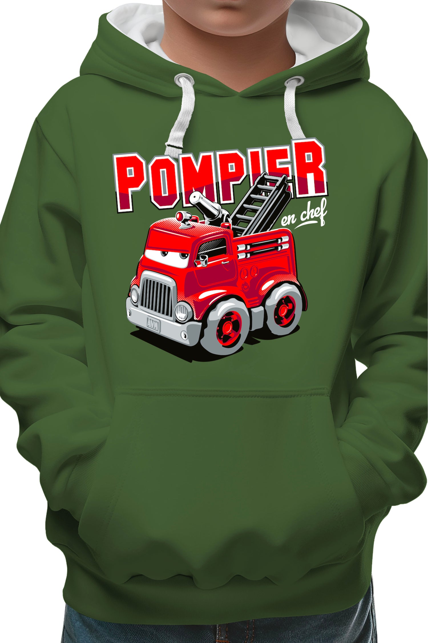 Sweat Enfant Camion pompier dessin annimé