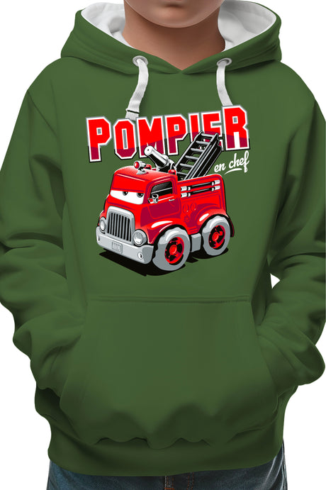 Sweat Enfant Camion pompier dessin annimé