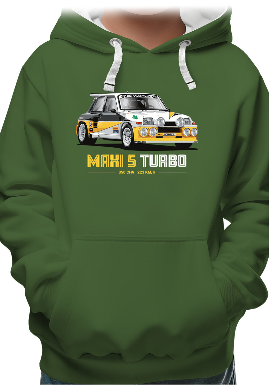 Sweat Enfant Voiture Maxi 5 Turbo