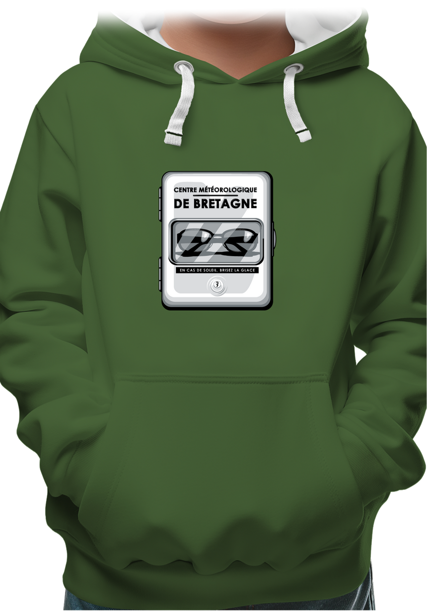 Sweat Enfant Lunette de soleil Bretonne