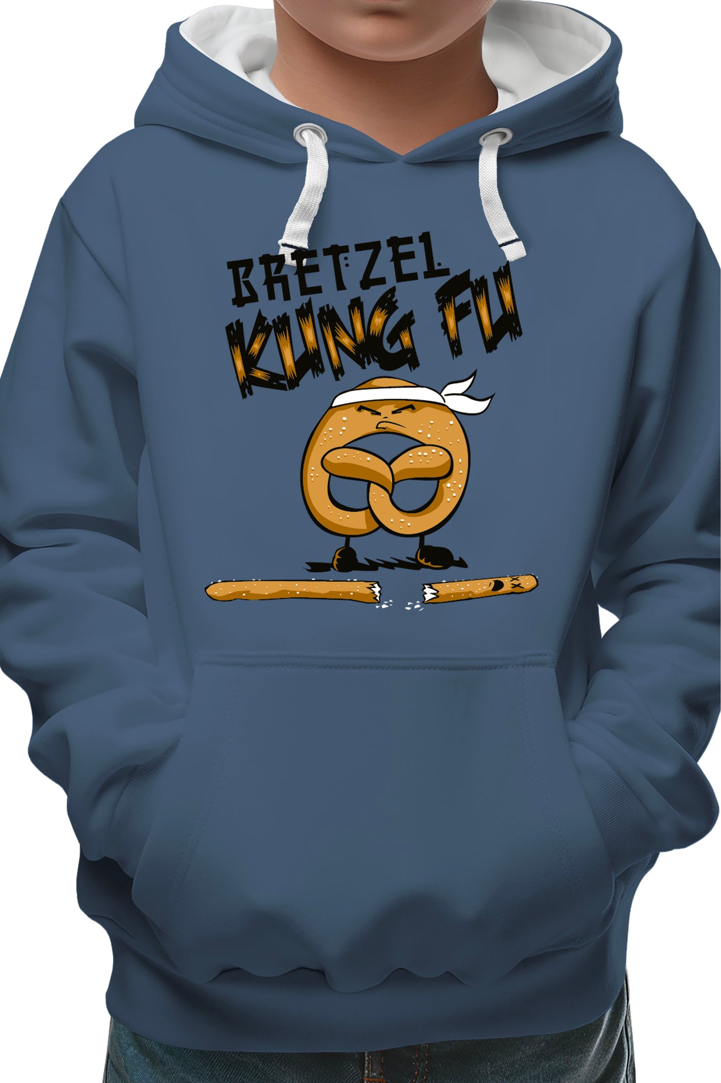 Sweat Enfant Le Bretzel est plus fort que le Stick