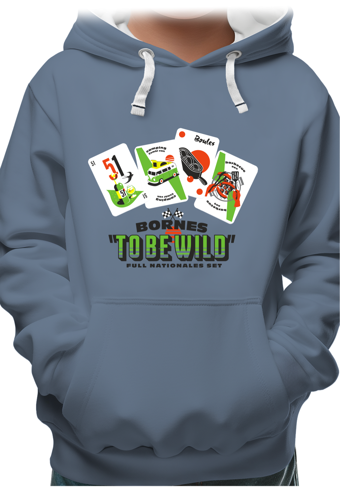 Sweat Enfant Bornes to be wild