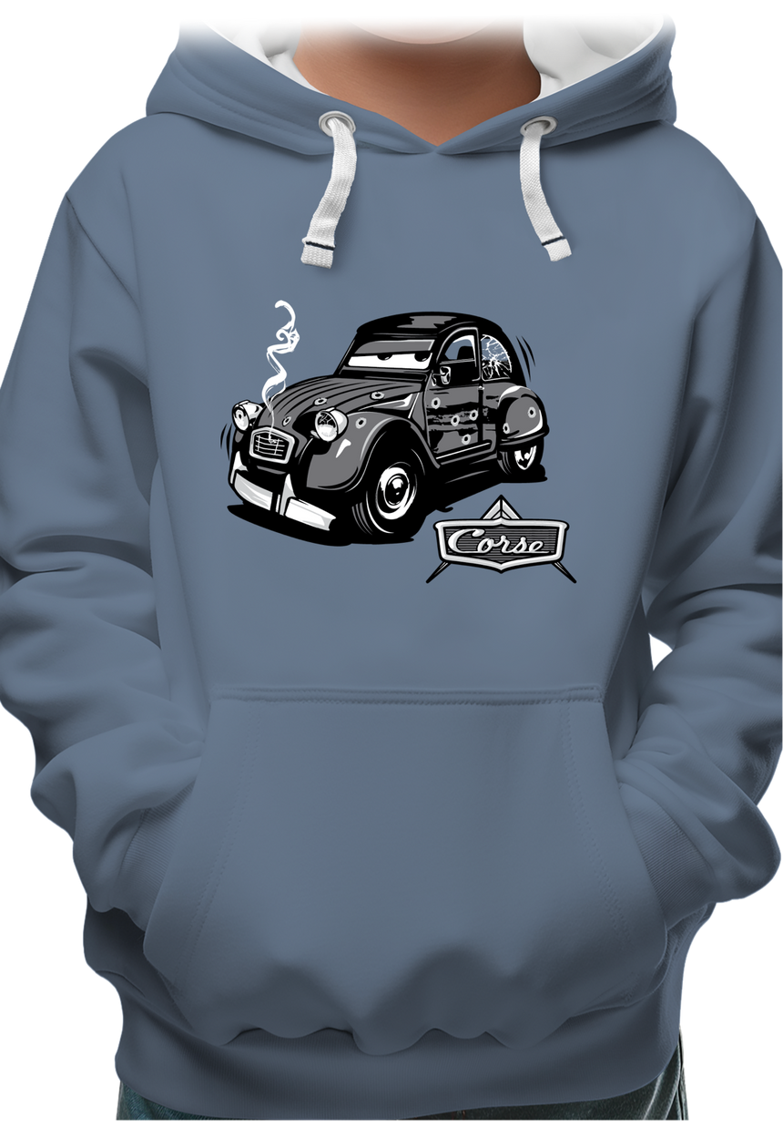 Sweat Enfant 2CV made in Corse
