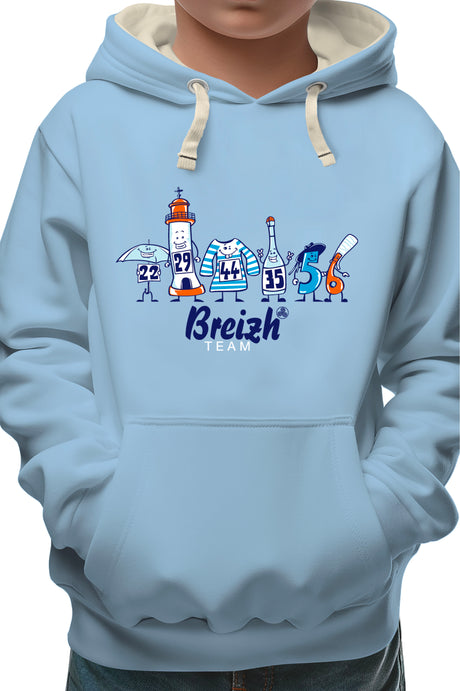 Sweat Enfant Breizh team département