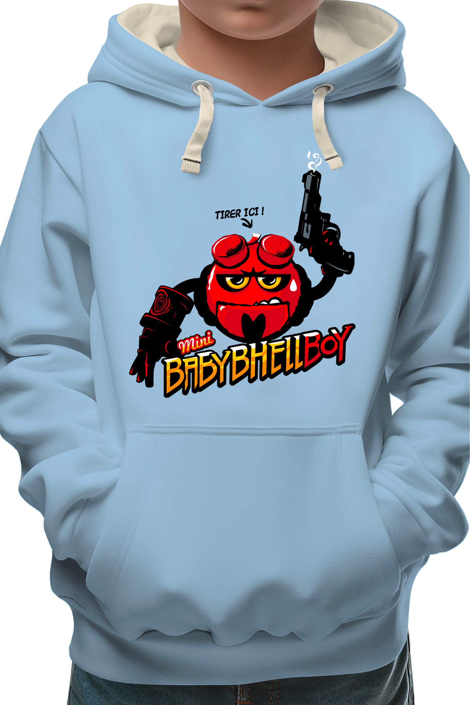 Sweat Enfant Baby Hell boy fromage à deguster