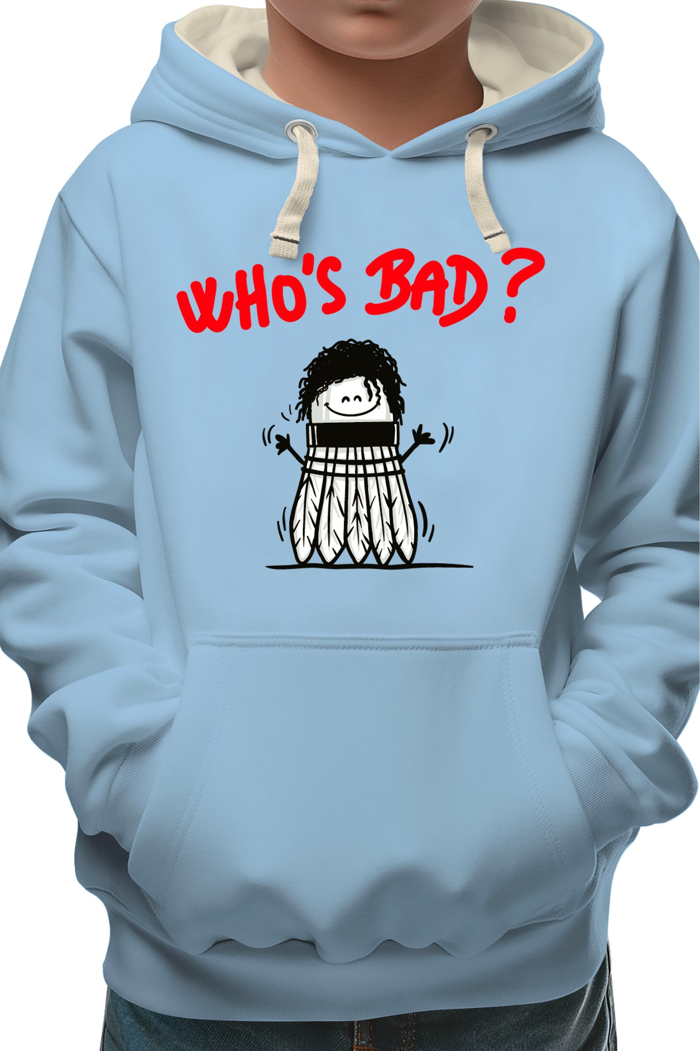 Sweat Enfant Le badminton par Michael Jackson