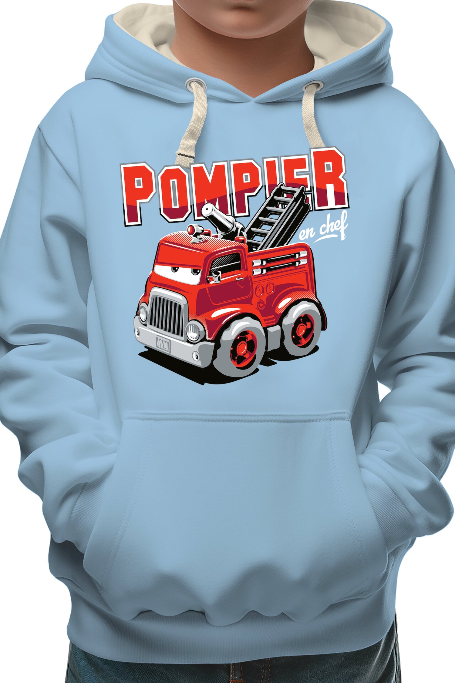 Sweat Enfant Camion pompier dessin annimé