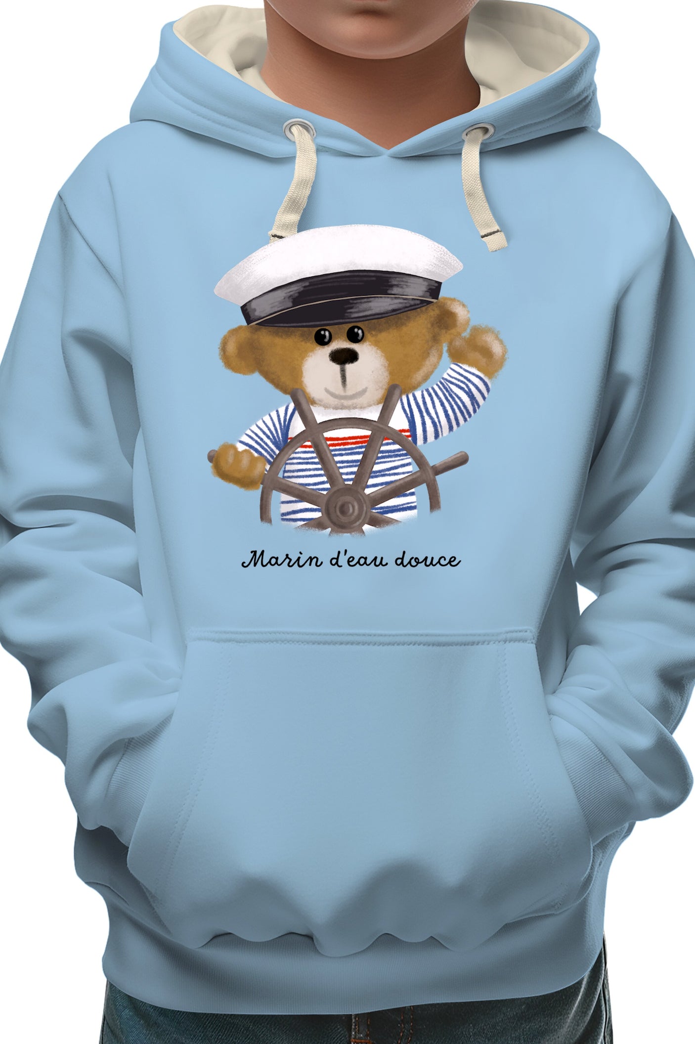 Sweat Enfant Ourson marin d'eau douce