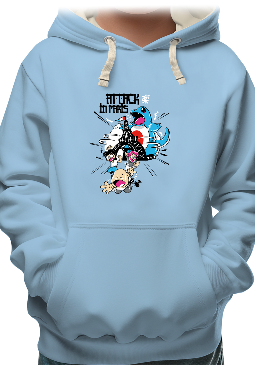 Sweat Enfant Attack In Paris Carapuce