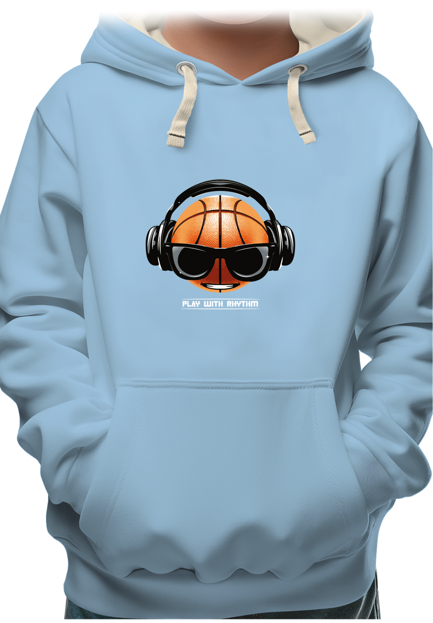 Sweat Enfant Play basket with rhythm