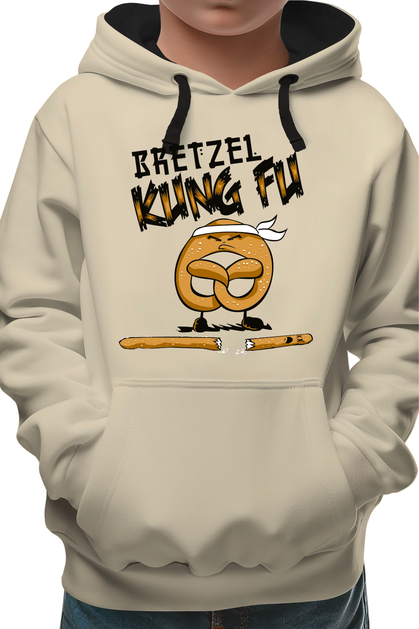 Sweat Enfant Le Bretzel est plus fort que le Stick