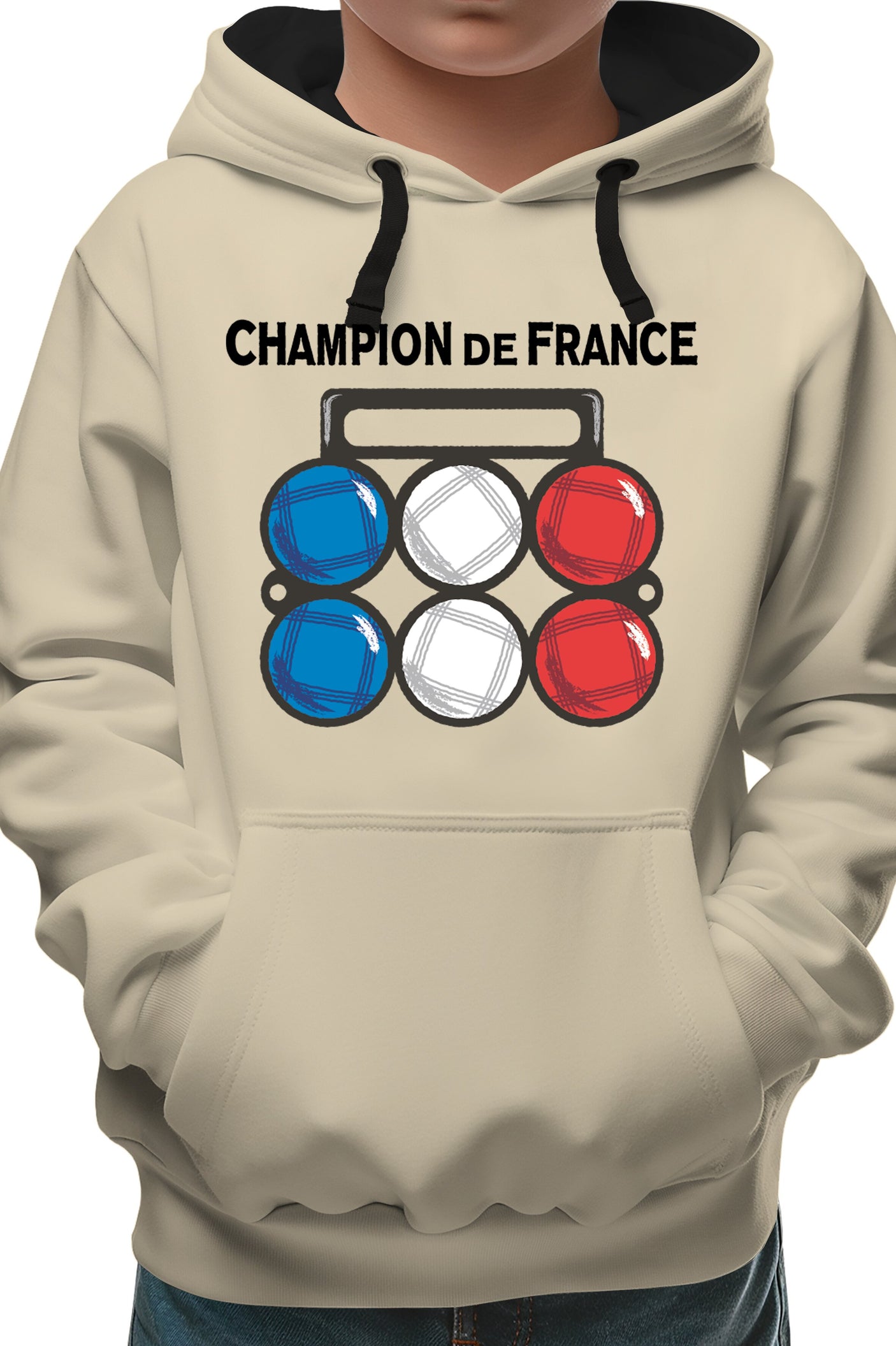 Sweat Enfant Champion de France pétanque