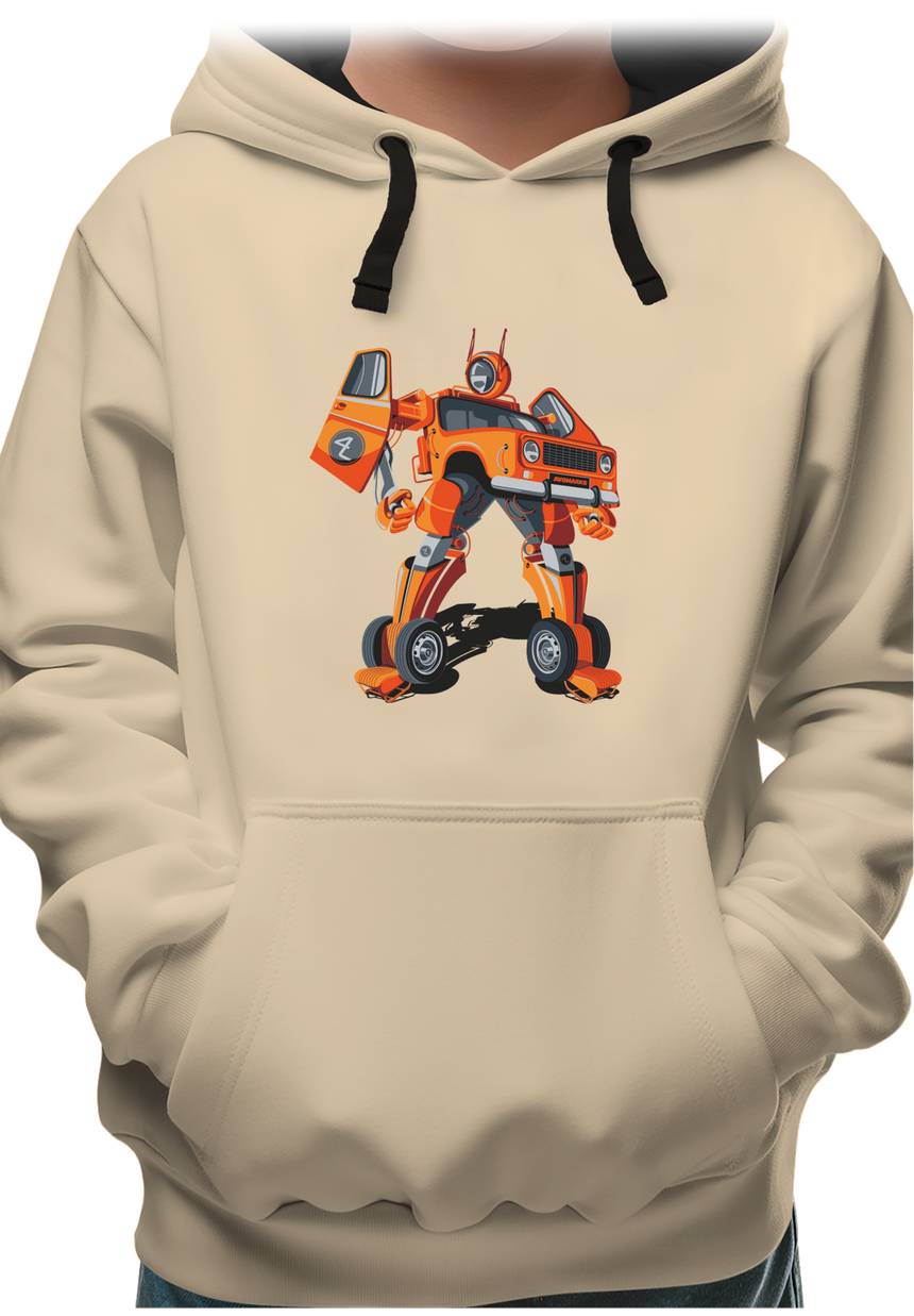Sweat Enfant Voiture 4L Transformer