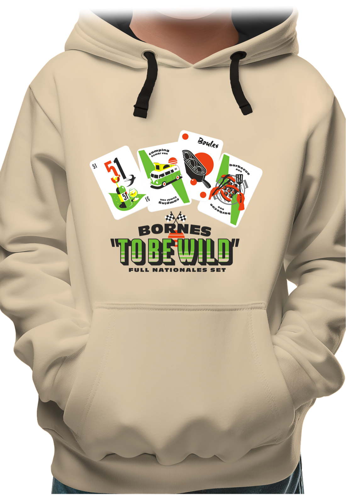 Sweat Enfant Bornes to be wild