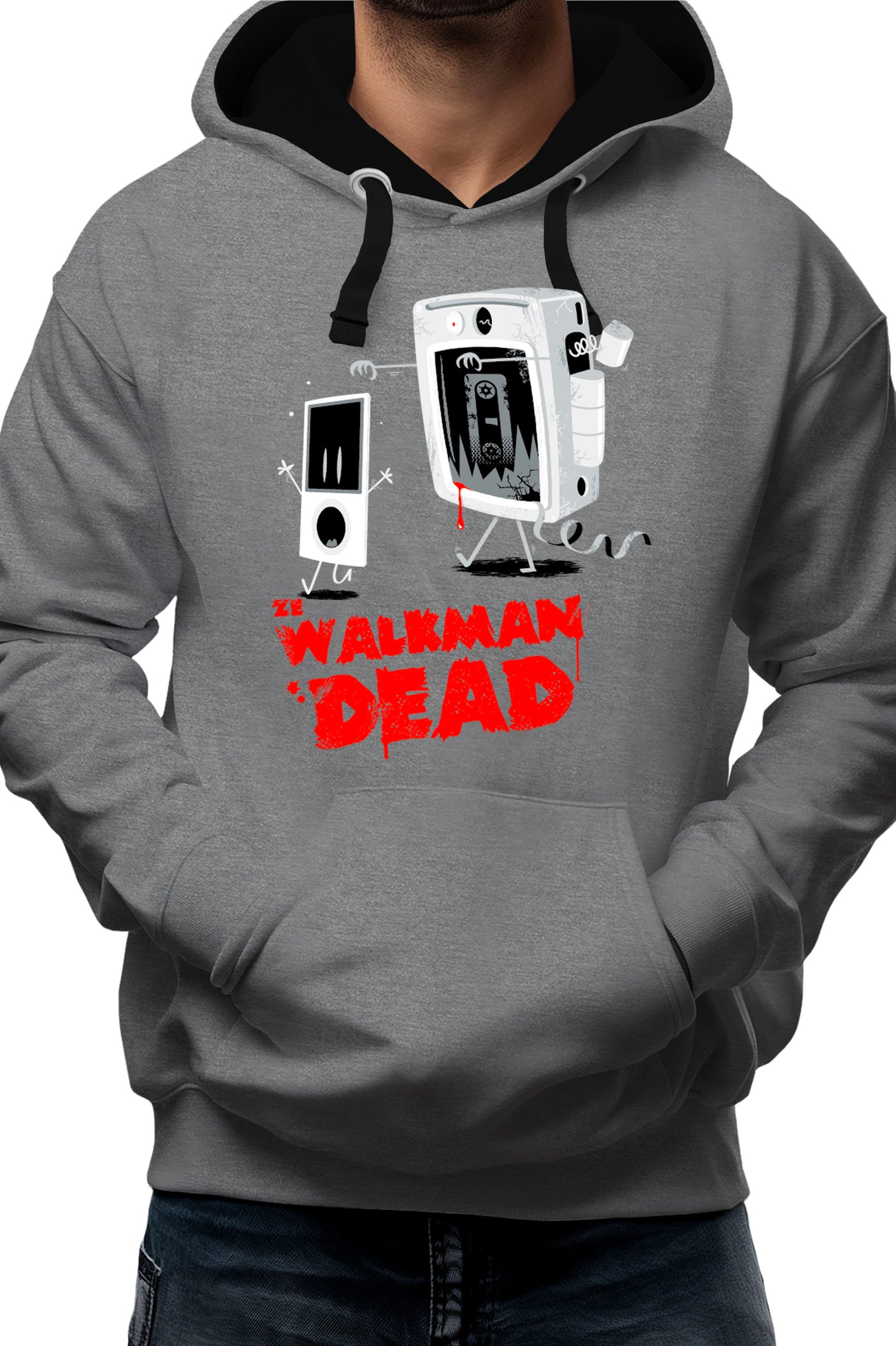Sweat Adulte Ze Walkman dead