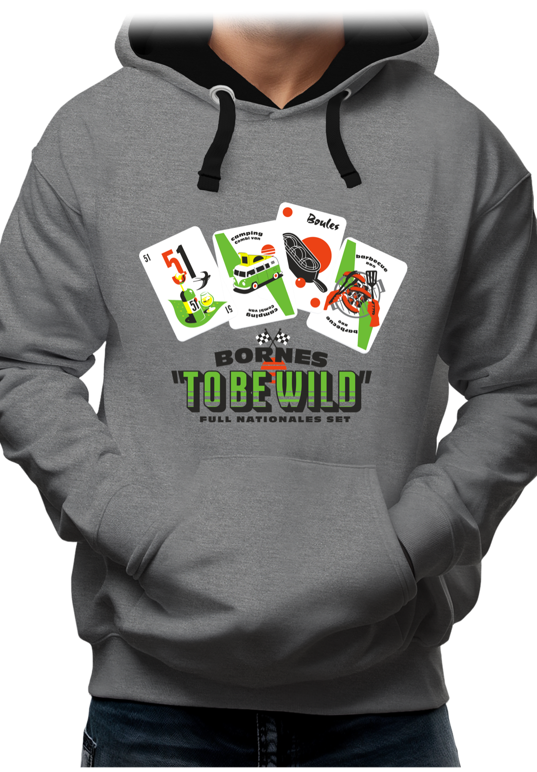 Sweat Adulte Bornes to be wild