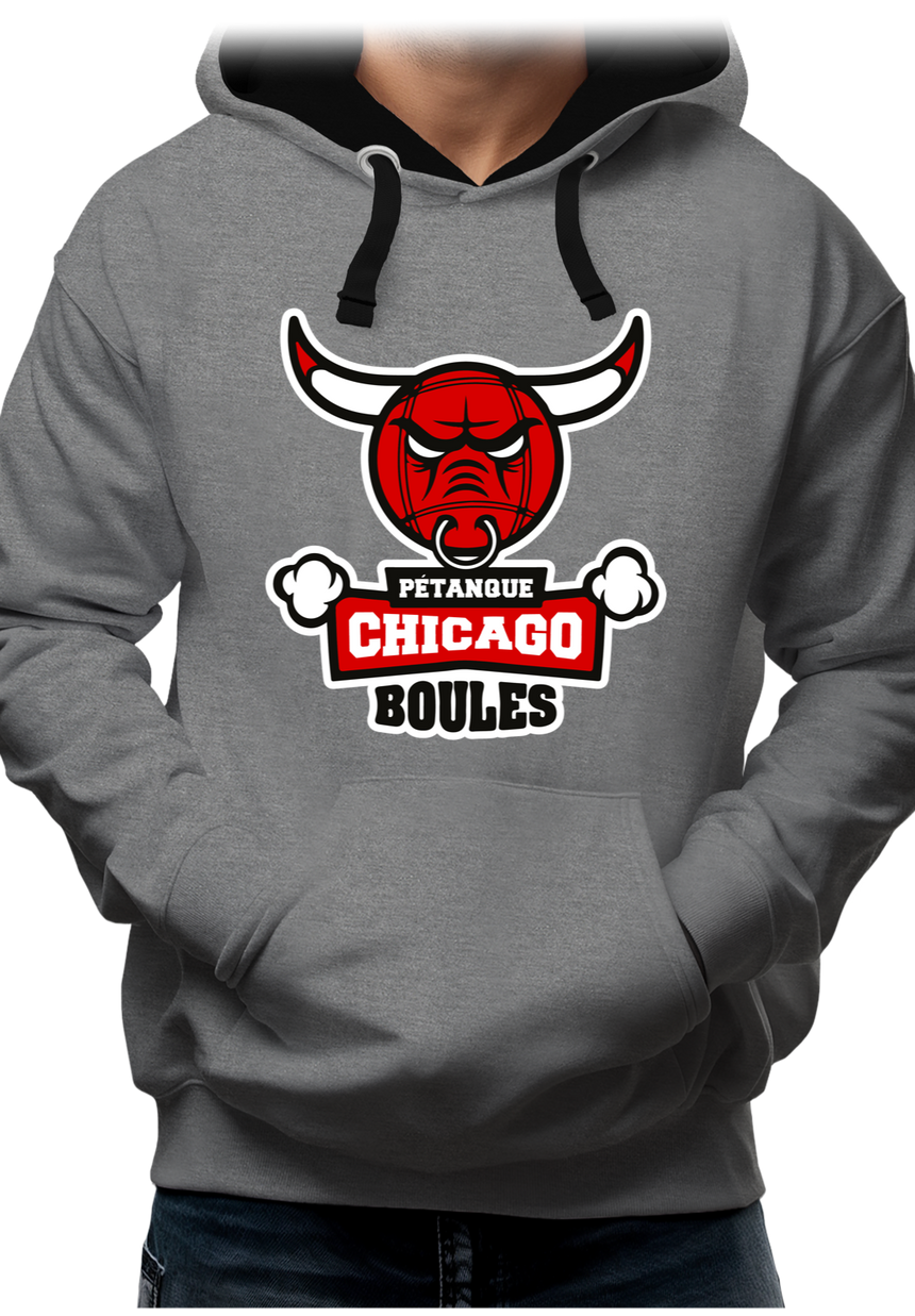 Sweat Adulte Pétanque Chicago Boules