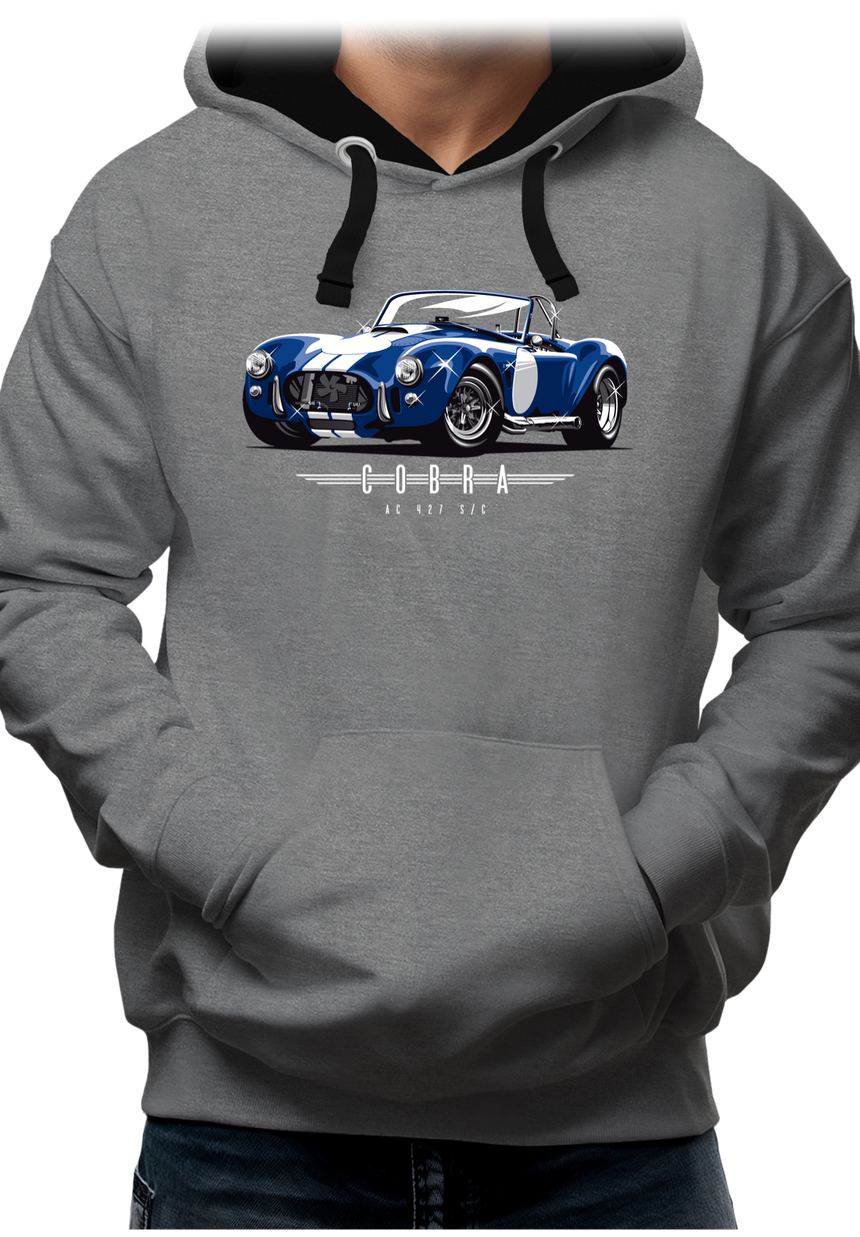 Sweat Adulte Voiture Ac Cobra v8