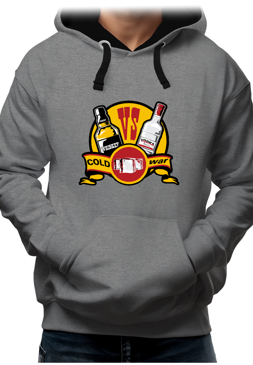 Sweat Adulte Coldwar alcool whisky contre vodka