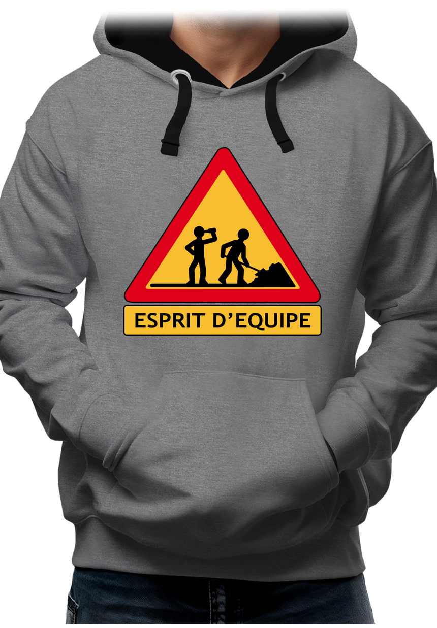Sweat Adulte Esprit D'équipe