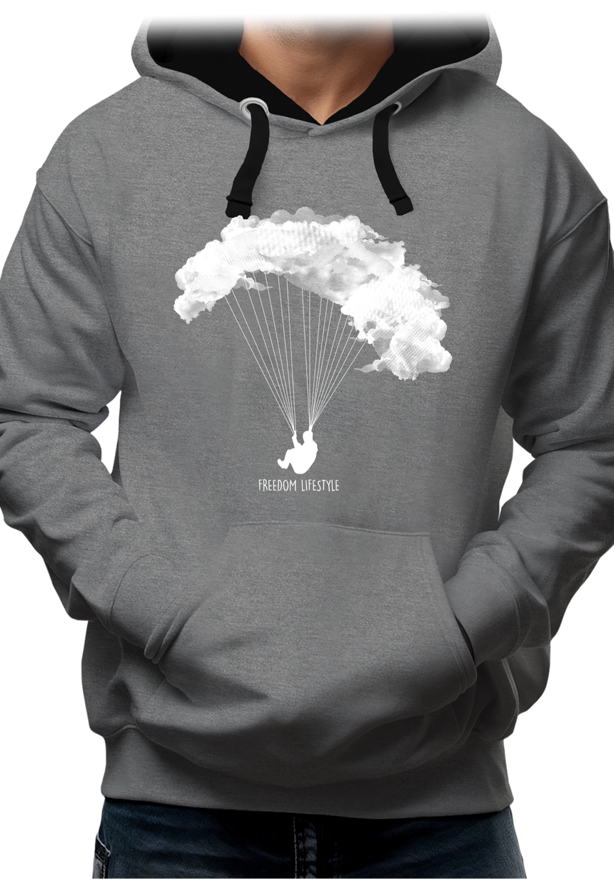 Sweat Adulte Freedom Lifestyle en parapente