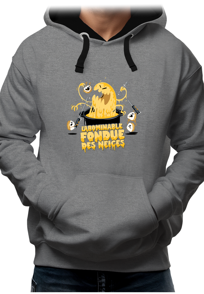 Sweat Adulte L'abominable fondue des neiges