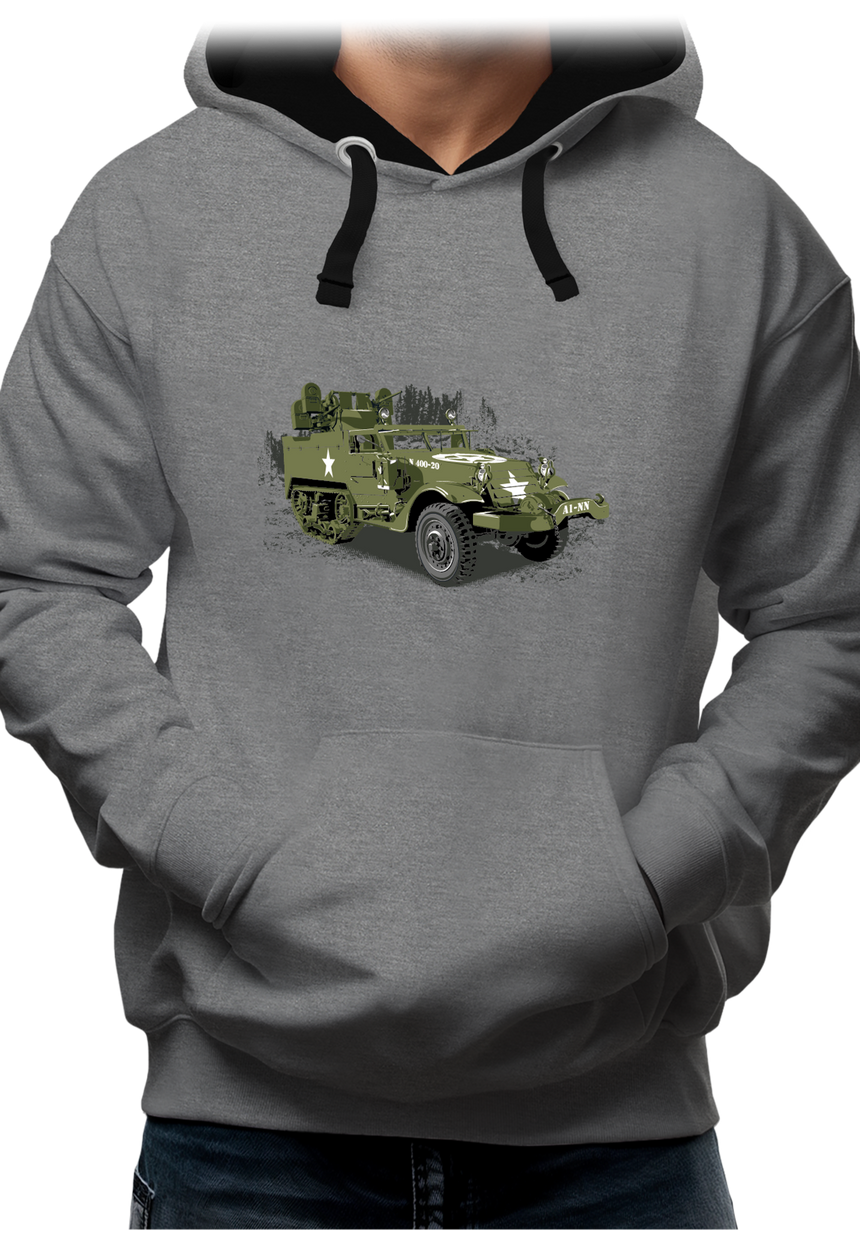 Sweat Adulte Véhicule de militaire