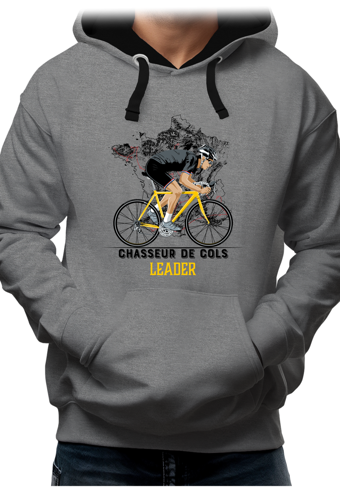Sweat Adulte Chasseur de Cols - Leader