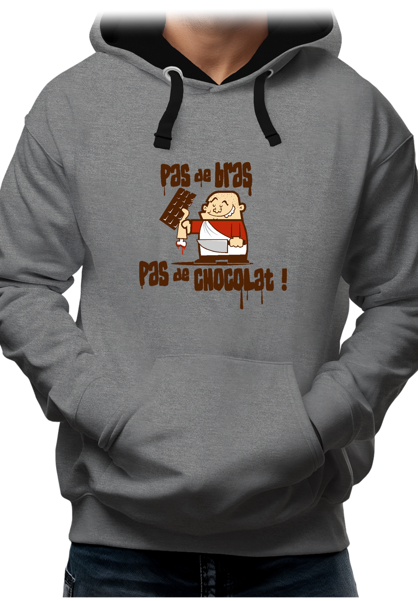 Sweat Adulte Pas De Bras Pas De Chocolat