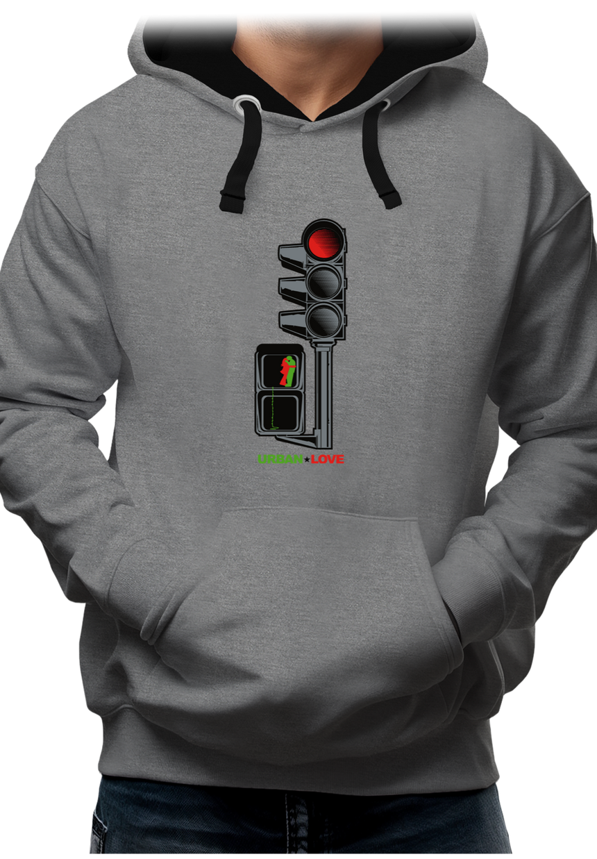 Sweat Adulte Feu tricolore des amoureux