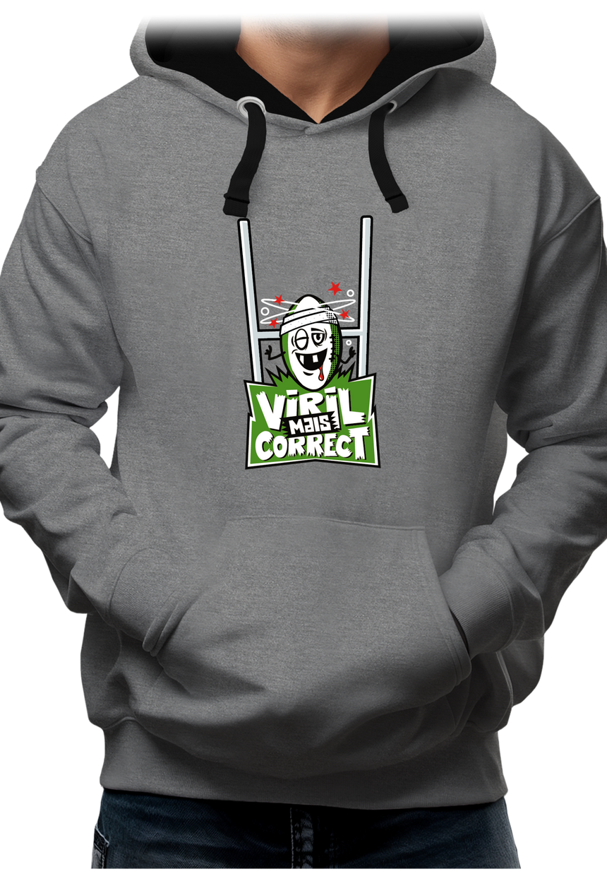 Sweat Adulte Viril mais correct au rugby