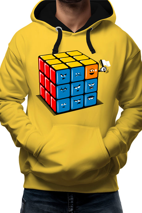 Sweat Adulte Ruby cube avec drapeau