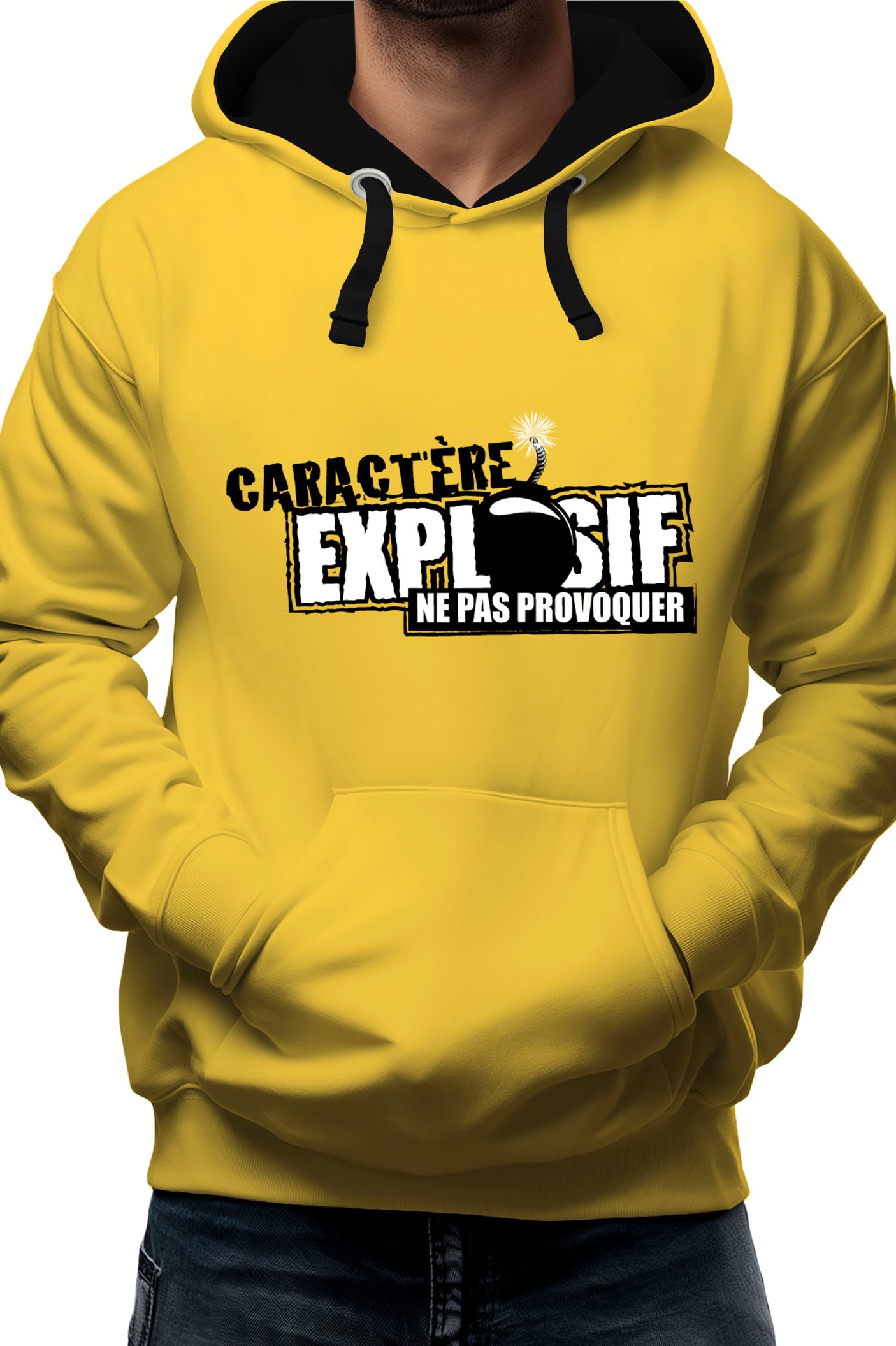 Sweat Adulte Caractère explosif