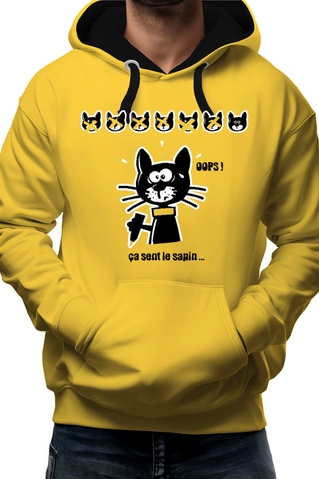 Sweat Adulte Vie De Chat