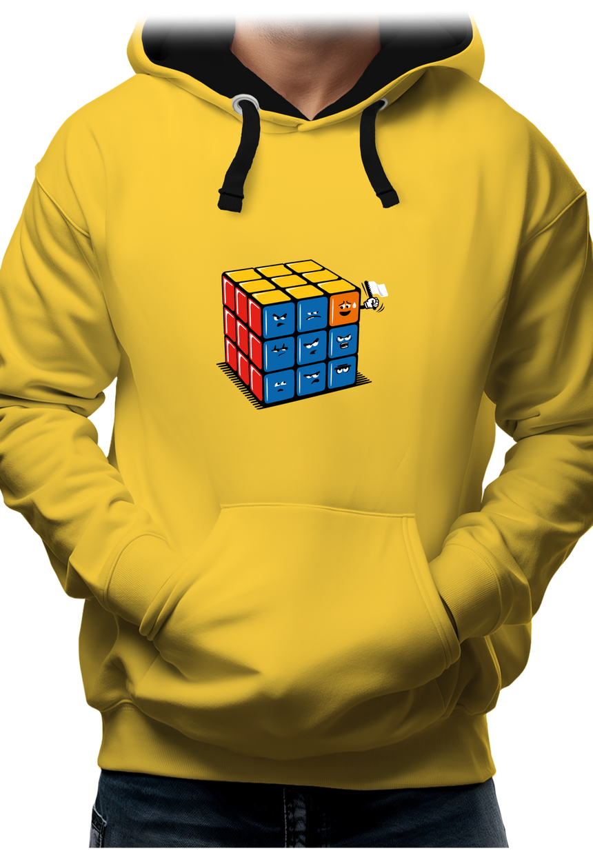 Sweat Adulte Ruby cube avec drapeau